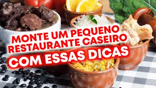 8 Passos SIMPLES para montar um pequeno restaurante caseiro