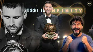 MESSI IS INFINITY | LEO MESSI WINS 8th BALLON D'OR