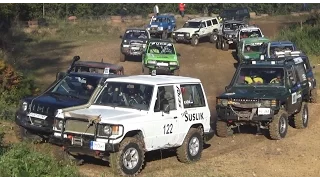 4x4 SUVs in Off-Road race | Antsumae 2016