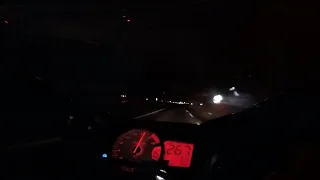 Gsxr 600 high speed 267kmh in Tunnel 💨 / Loud sound