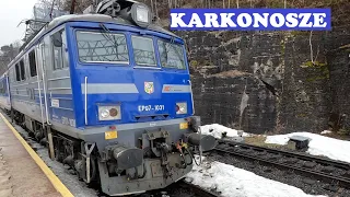 Poland's pride. Train LEGEND - KARKONOSZE. Night journey in a sleeping wagon.