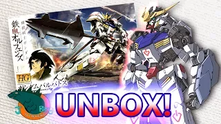 Gundam Barbatos HG Iron Blooded Orphans UNBOXING