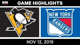 NHL Highlights | Penguins vs. Rangers – Nov. 12, 2019