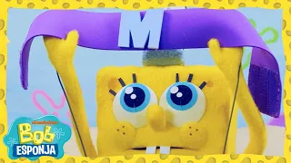 Bob Esponja | Bob Esponja com FANTOCHES! O poder do "WUMBO" | Bob Esponja em Português