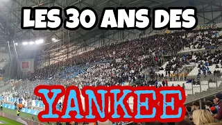 OM 3 - 0 ASSE 😍 MAGNIFIQUE TIFO LORS DE L'ENTRÉE DES JOUEURS POUR LES 30 ANS DES YANKEE !