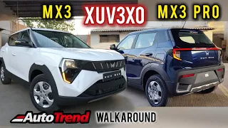 Mahindra XUV3XO MX3 & MX3 Pro variants comparison | The best value variants? Team Autotrend