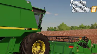 🔴LIVE: HARVEST SORGHUM!!! | American Life Of Farming PC Version | Farming Simulator 19 Episode 3