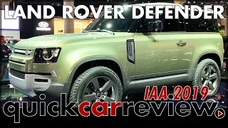 IAA 2019: Land Rover Defender NEW 2020 World premiere in Frankfurt | Motor Show | English