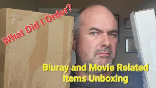 Bluray and Movie Related Items Unboxing