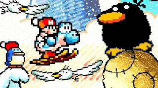 Yoshi's Island - No Damage 100% Walkthrough (World 5)