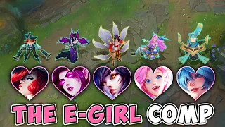 WE PLAYED THE E-GIRL COMP AND EMBARRASSED THE ENEMY TEAM