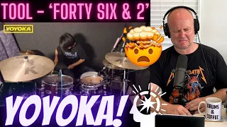 Drum Teacher Reacts: TOOL - Forty Six & 2 / Drum Covered by YOYOKA