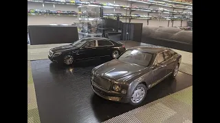 1:18 Diecast Review Unboxing of Mercedes Maybach S600 and Bentley Mulsanne by GT Spirit & Minichamps