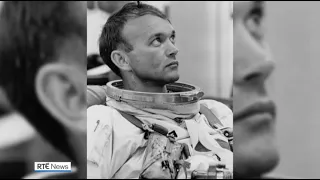 RTÉ News reports on the death of Apollo 11 astronaut Michael Collins (28th April 2021)