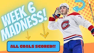 ALL MONTREAL CANADIENS GOALS FROM WEEK 6!