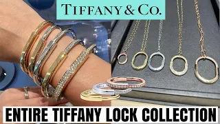 Buying My Next Piece🩵 I Try ALL the Tiffany LOCK Collection | Bracelets, Necklaces, Earrings, Rings