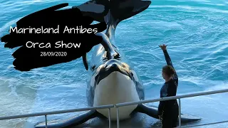 Killer Whale Show Marineland Antibes France September 2020 (Spectacle des Orques Marineland Antibes)