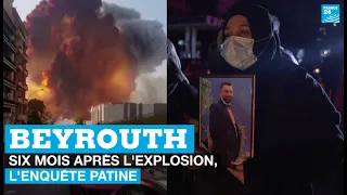 Beyrouth : six mois après l'explosion, l'enquête patine