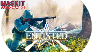 Enlisted | WarThunder с Пехотой #2 | Битва за Москву