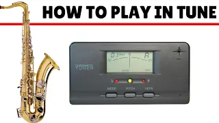 How To Play In Tune On Sax #87