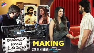 Aa Ammayi Gurinchi Meeku Cheppali Movie Making | Sudheer Babu | Krithi Shetty | Telugu FilmNagar