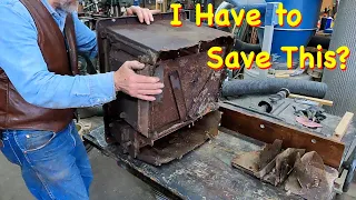 What it Takes to Save the Original Stove | Engels Coach Shop