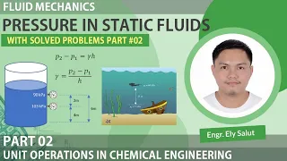 PRESSURE IN STATIC FLUIDS (TAGALOG) | SOLVED PROBLEMS 01 | FLUID MECHANICS AND HYDRAULICS