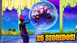 25 SEGREDOS DA NOVA TEMPORADA 4 DO FORTNITE!