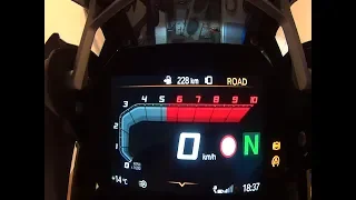 BMW Motorrad Connectivity an R1200GS Rallye Erklärung, Einblick, Info