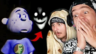 MAN IN THE WOODS! - The SCARIEST Animations on the Internet? w/Juicy