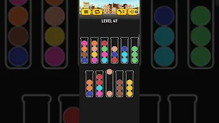 Ball Sort Puzzle Level-47 Walkthrough #Funbraingames || SGA