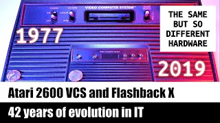 🎄 Atari 2600 VCS and Flashback X 42 years of evolution in IT (what is inside? ABC of electronics)