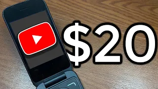 YouTube on a $20 Flip Phone