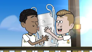 Real Madrid wins the Champions League 23/24