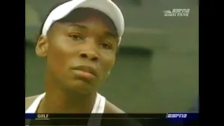 Venus Williams vs Maria Sharapova Wimbledon 2005 SF 2ND SET (ESPN coverage)