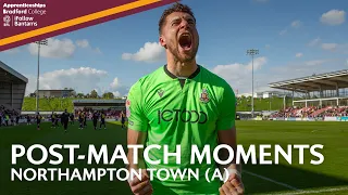 POST-MATCH MOMENTS: Scenes at Sixfields!