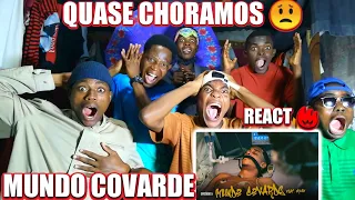 M.D.CG - REACT 🔥 MC Poze do Rodo ft. Oruam  -  Mundo Covarde