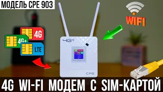 4G Router with Sim - RJ45 card