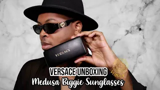 Medusa Biggie Sunglasses | Versace Unboxing