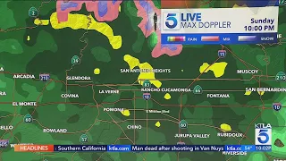 Heavy rainfall expected to continue in Southern California