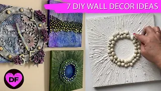 DIY 🫶 7 Ideas for Wall Decor Made with Your Own Hands