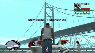 How to take Snapshot #5 at the beginning of the game - GTA San Andreas