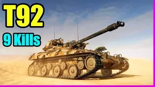 WoT T92 Gameplay - 9 Kills 4.6K Damage