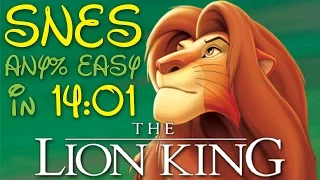 [Obsolete] The Lion King - Any% (Easy) in 14:01