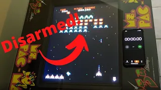 The Galaga "No Fire" trick - How long does it take?