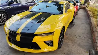 CHEVROLET CAMARO SS V8 2016 AMARILLO