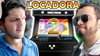 LOCADORA DE JOGOS ANTIGOS 2 - FLIPERAMA!!