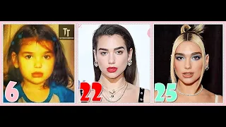 Dua Lipa 2022 Photos Transformation 1 to 25 Years Old