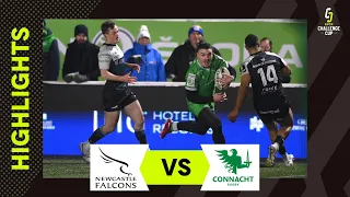 Highlights - Newcastle Falcons v Connacht Rugby Round 4 │ EPCR Challenge Cup 2022/23