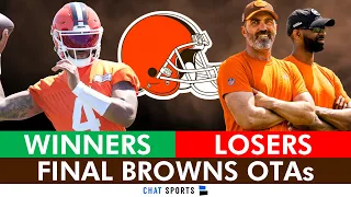 FINAL Cleveland Browns OTAs Winners & Losers Ft. Deshaun Watson & Nick Chubb